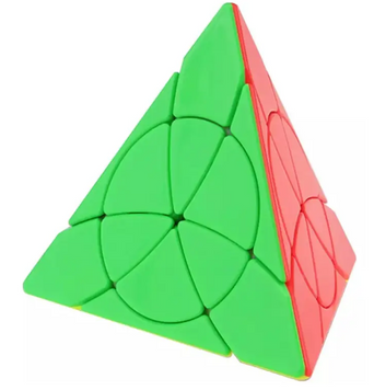 Головоломка кубик рубіка пірамідка YJ Petal Pyraminx stickerless YJ8387 фото