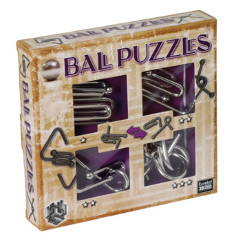 Набір металеві головоломки Ball Puzzles Purple Eureka 473204 фото