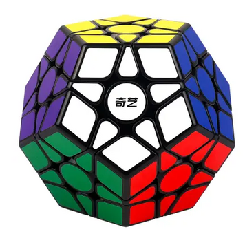 Кубик Мегамінкс QiYi QiHeng W Megaminx Black QY3124 фото