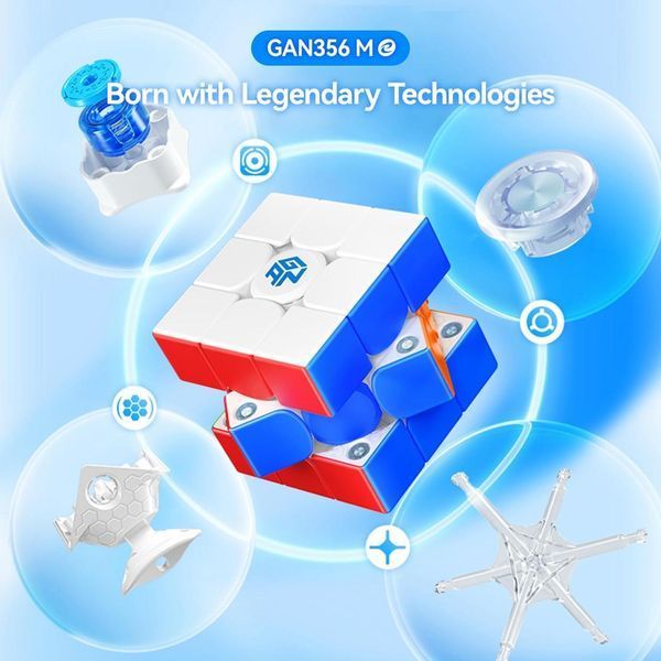 Кубик рубика GAN 356 ME 3х3 магнітний оригінал GAN356ME фото